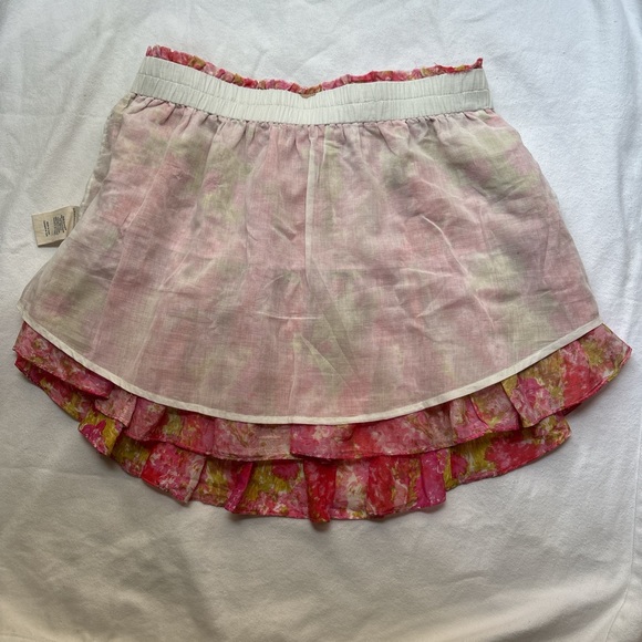 LoveShackFancy Ruffle Mini Skirt - Picture 4 of 7